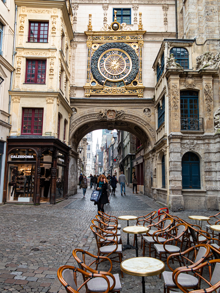 Rouen town center