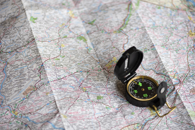 map and compass